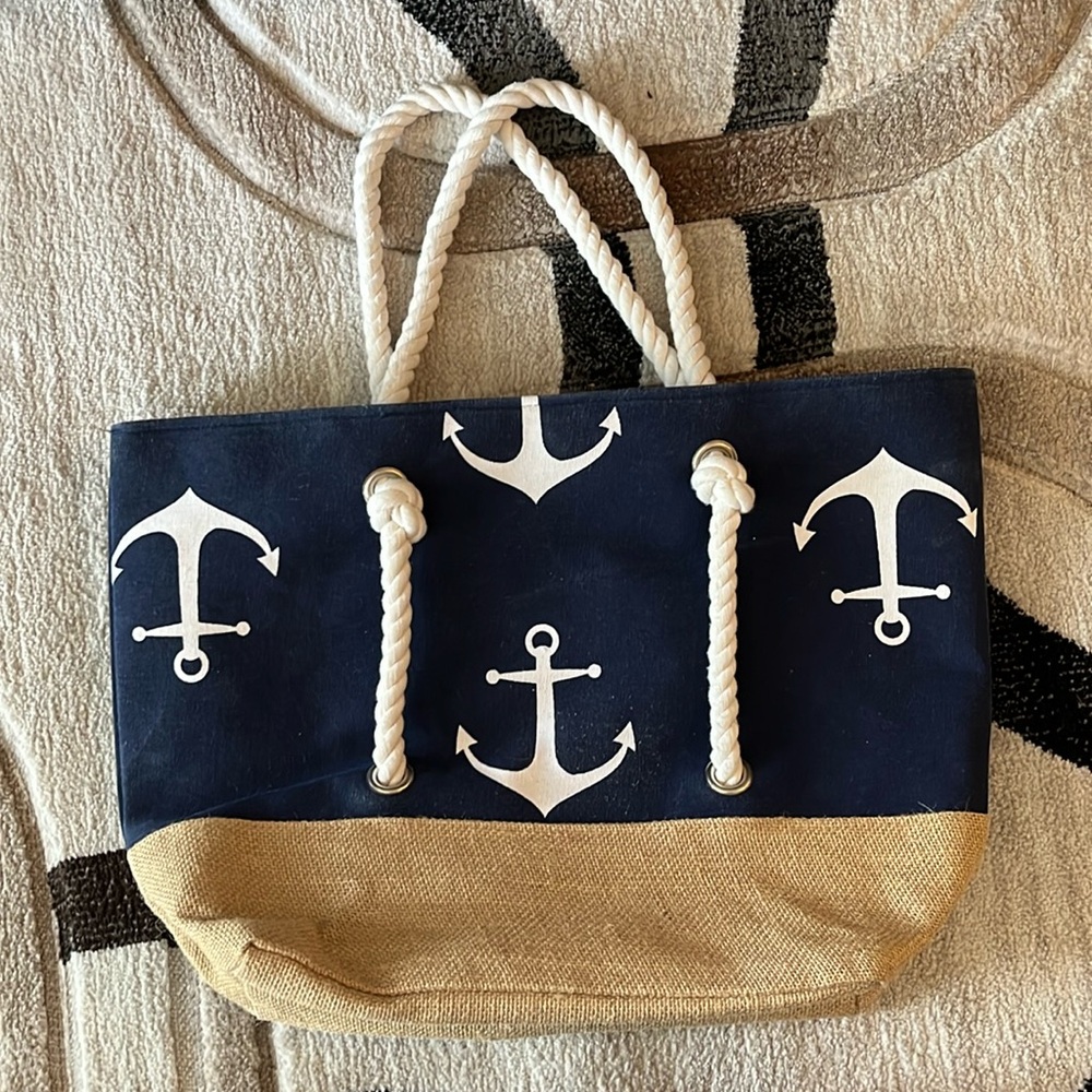 Anchor tote bag